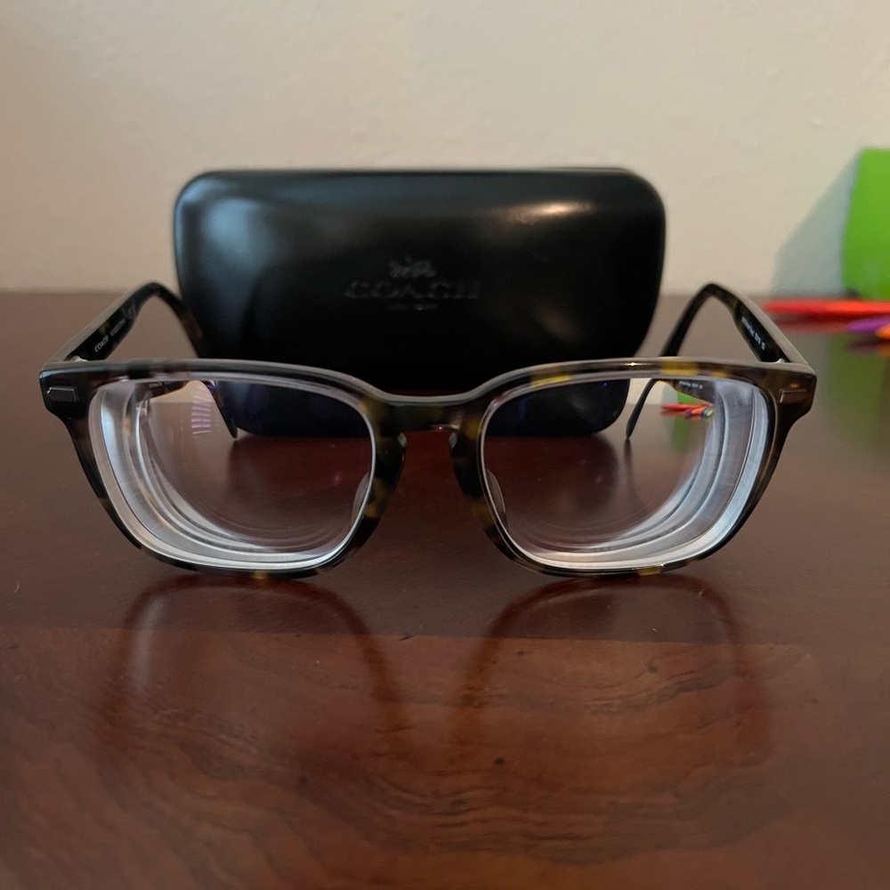 Coach Tortoise Shell Glasses